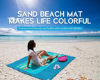 Kalsten | XXL Sand-free Beach Towel | Sand Sheet | 200x200 4