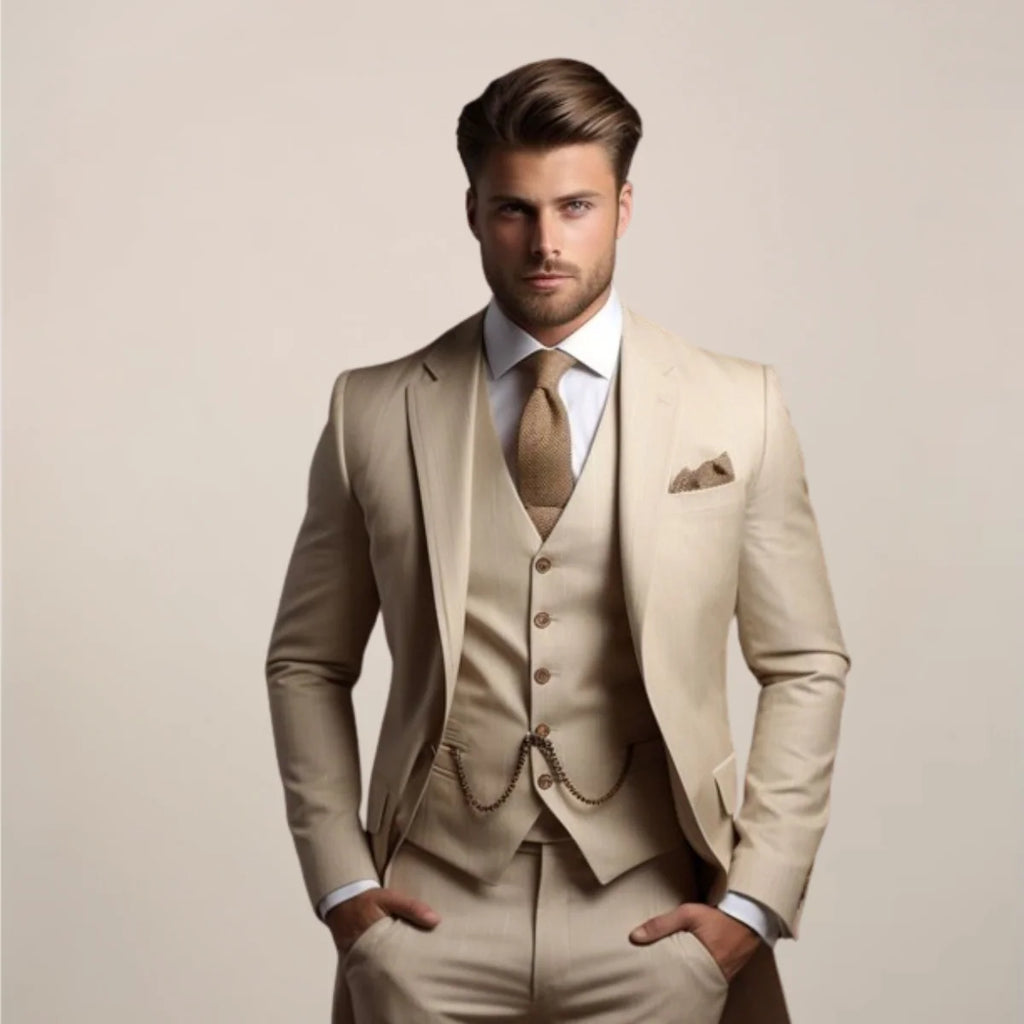Karl - Three-piece slim-fit suit 0