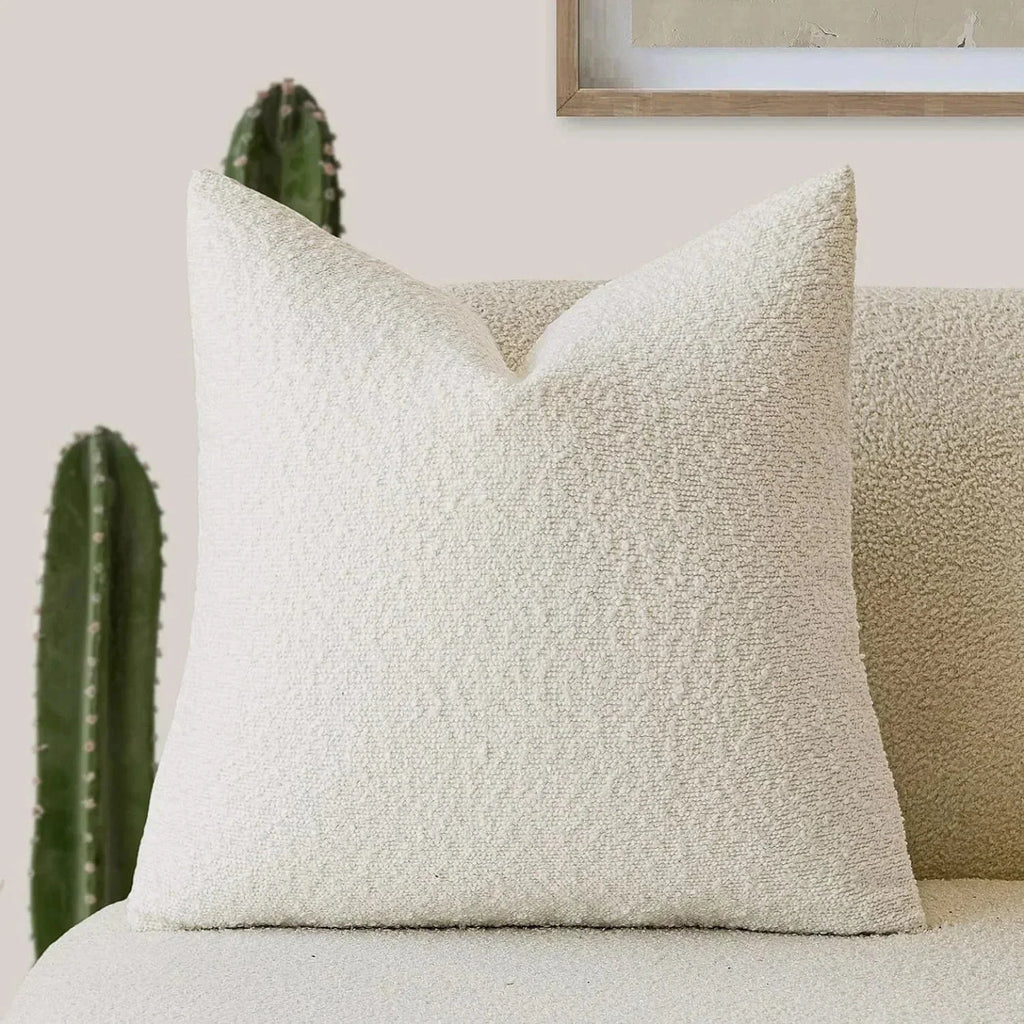 Textured cushion cover