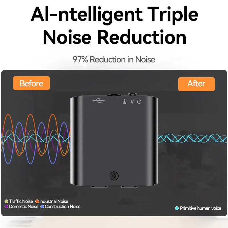 Mini Magnetic Voice Recorder One-Touch Recording 2
