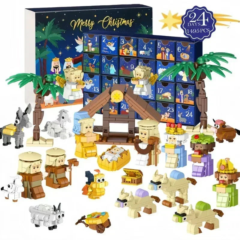Nativity countdown calendar