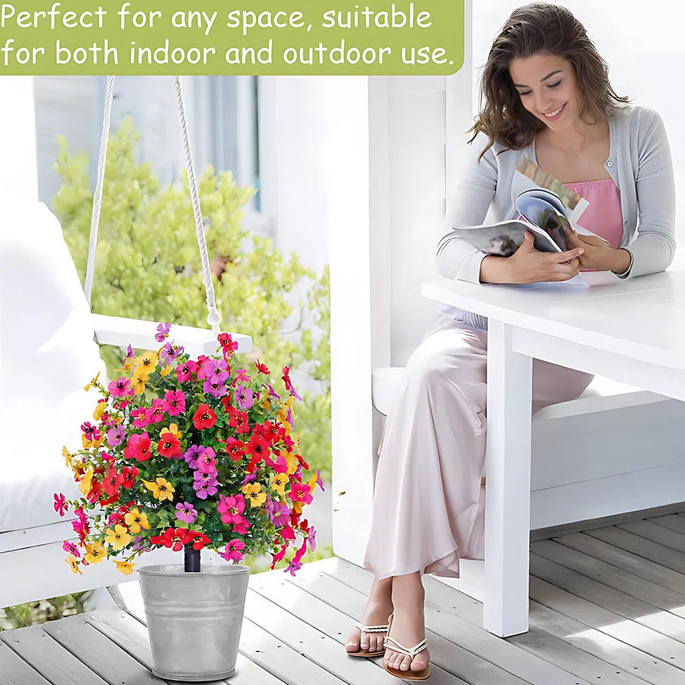 💐No-Fade Outdoor Hanging Flowers🌸☀️– Effortless Beauty 5