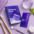 Purple Teeth Whitening Strips 0