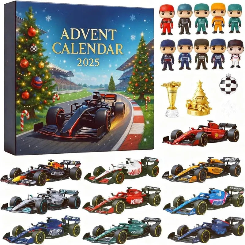Motorsport countdown calendar