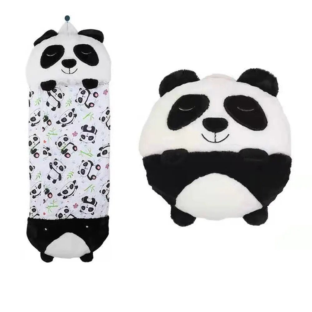 2-in-1 Kids Sleeping Bag – Soft, Hypoallergenic & Transformable into a Cuddly Toy