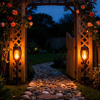 Solar Torch Light – Flickering Flame Effect That Switches On at Sunset