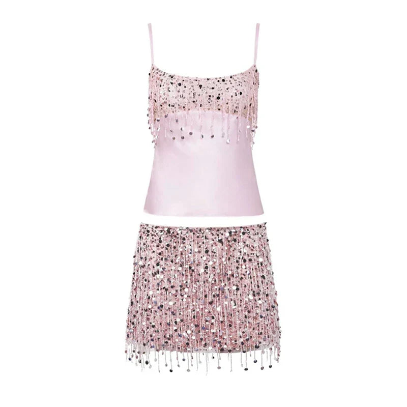 Sequin Tassel Bikini Set – Riviera 5