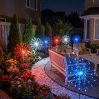 Patriotic Garden Lights – Solar Path Stakes With a Three-Color Twinkle