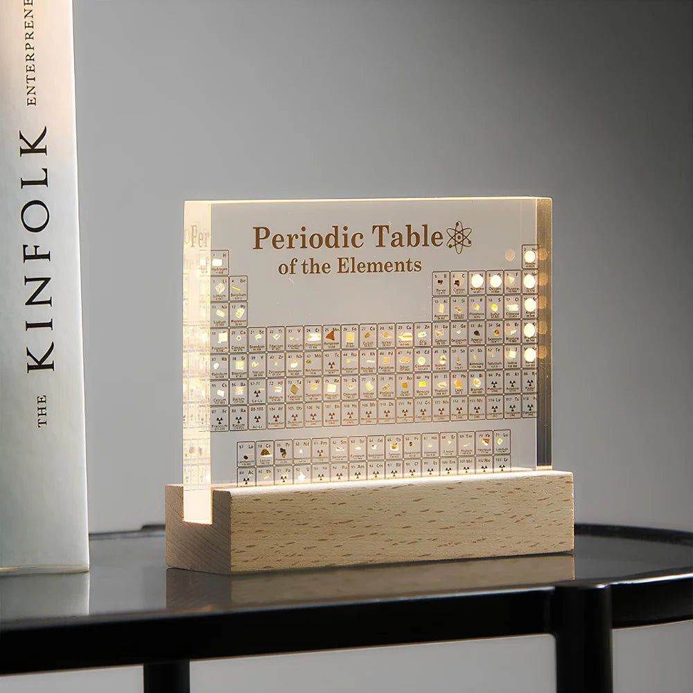 Table presentation with elements - Elementiqo 4