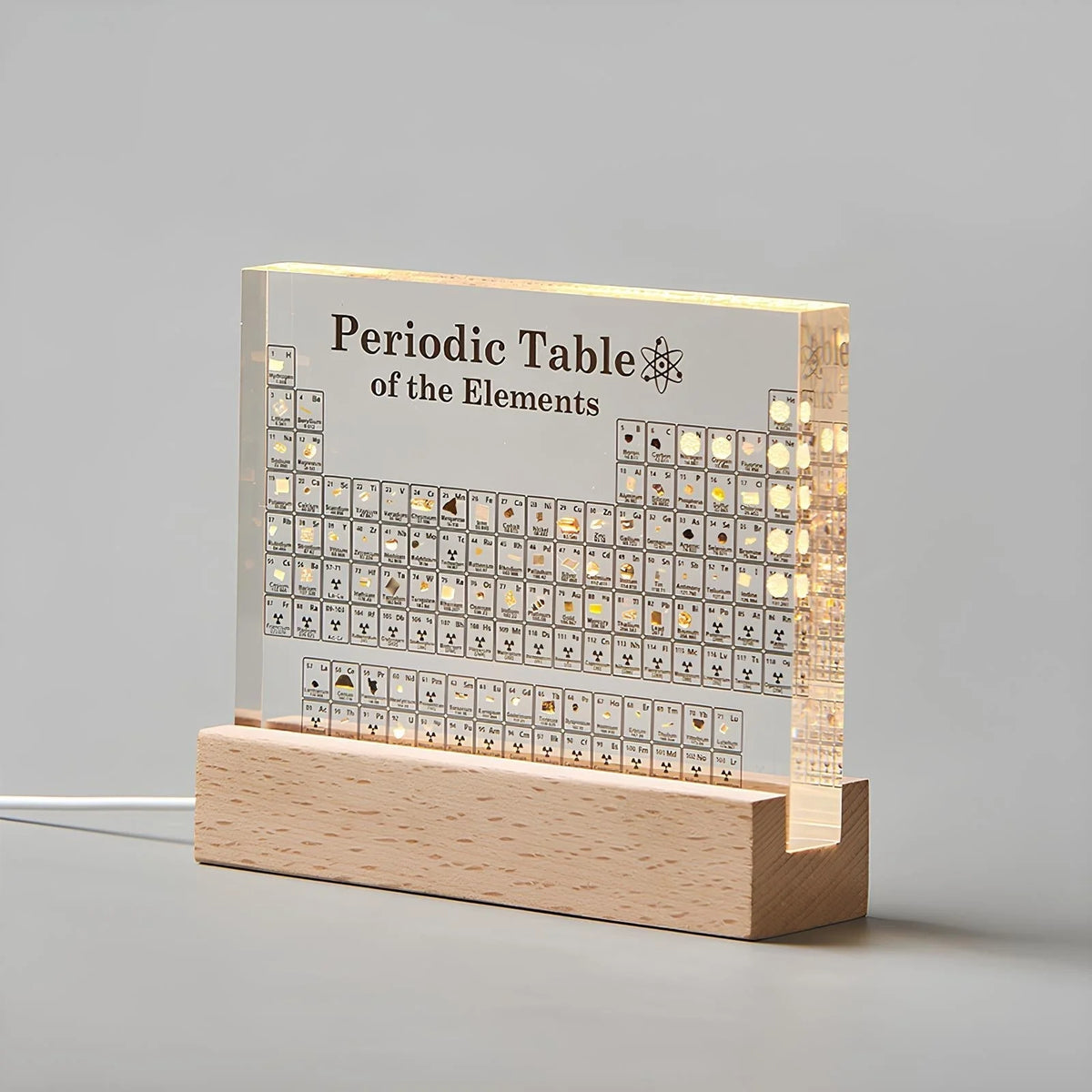 Table presentation with elements - Elementiqo 6