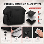 Thrives Outdoor | Covara Heavy-Duty Barbecue Grill Cover 4
