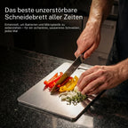 Metal chopping board