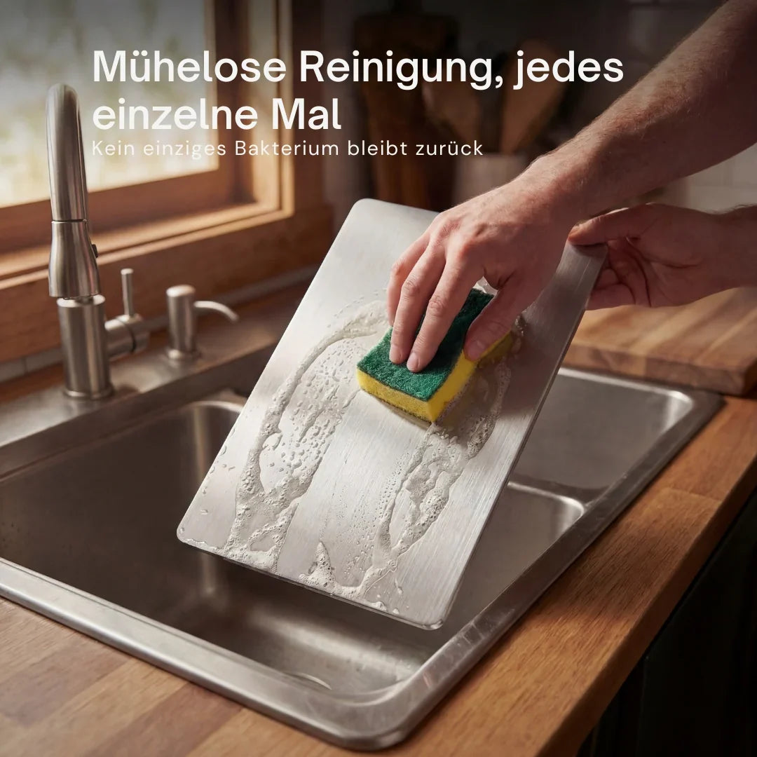 Metal chopping board