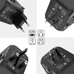 Universal Travel Adapter with Voltage Converter 3