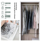 Vacuum Storage Bags for Clothes Set of 3 – Hanging, Space-Saving, Dustproof 5