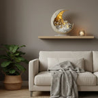 Acrylic moon lamp