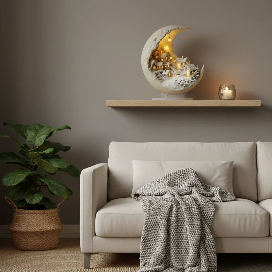 Acrylic moon lamp