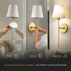WIRELESS WALL SCONCES (SET OF 2) 2