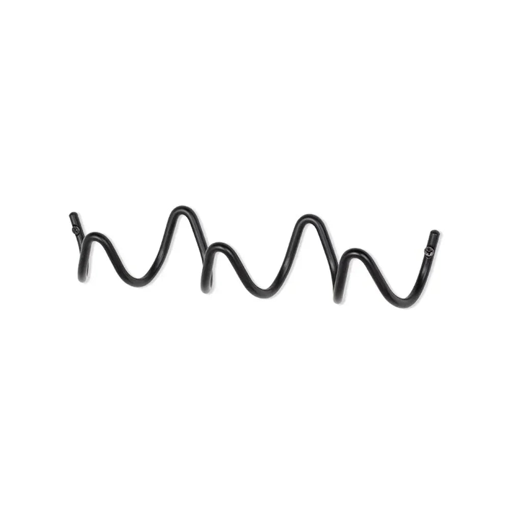 Wrought iron hook rail