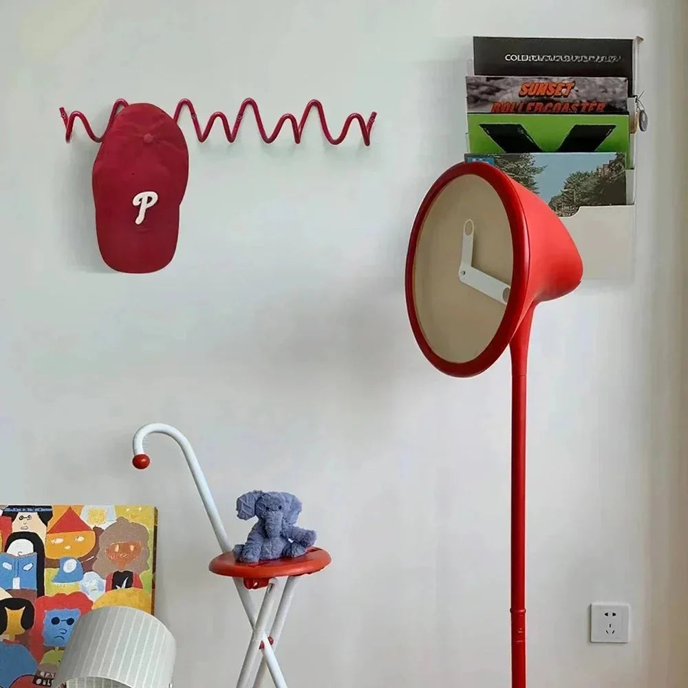 Wrought iron hook rail