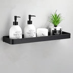 Floating bathroom shelf