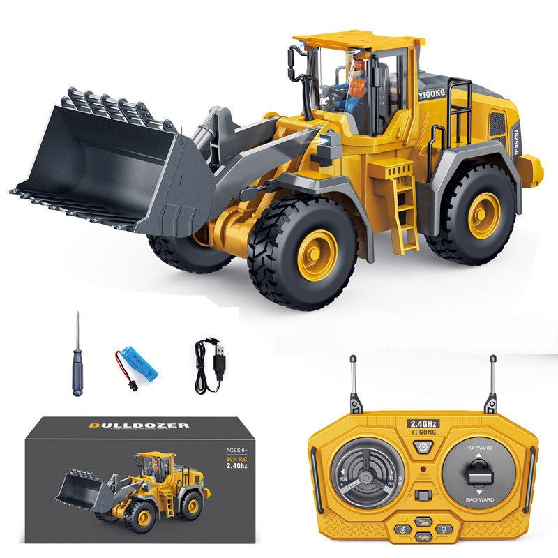 Remote Control Excavator Set – 4 RC Construction Toys for Kids, 1:24 Scale