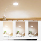 Wireless Clip-On Bedside Lamp with Adjustable Brightness and USB Charging 2