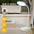 Wireless Clip-On Bedside Lamp with Adjustable Brightness and USB Charging 3