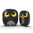 Wireless Owl Doorbell | Waterproof Long-Range Music Door Bell, Battery Powered (Black & White) 0