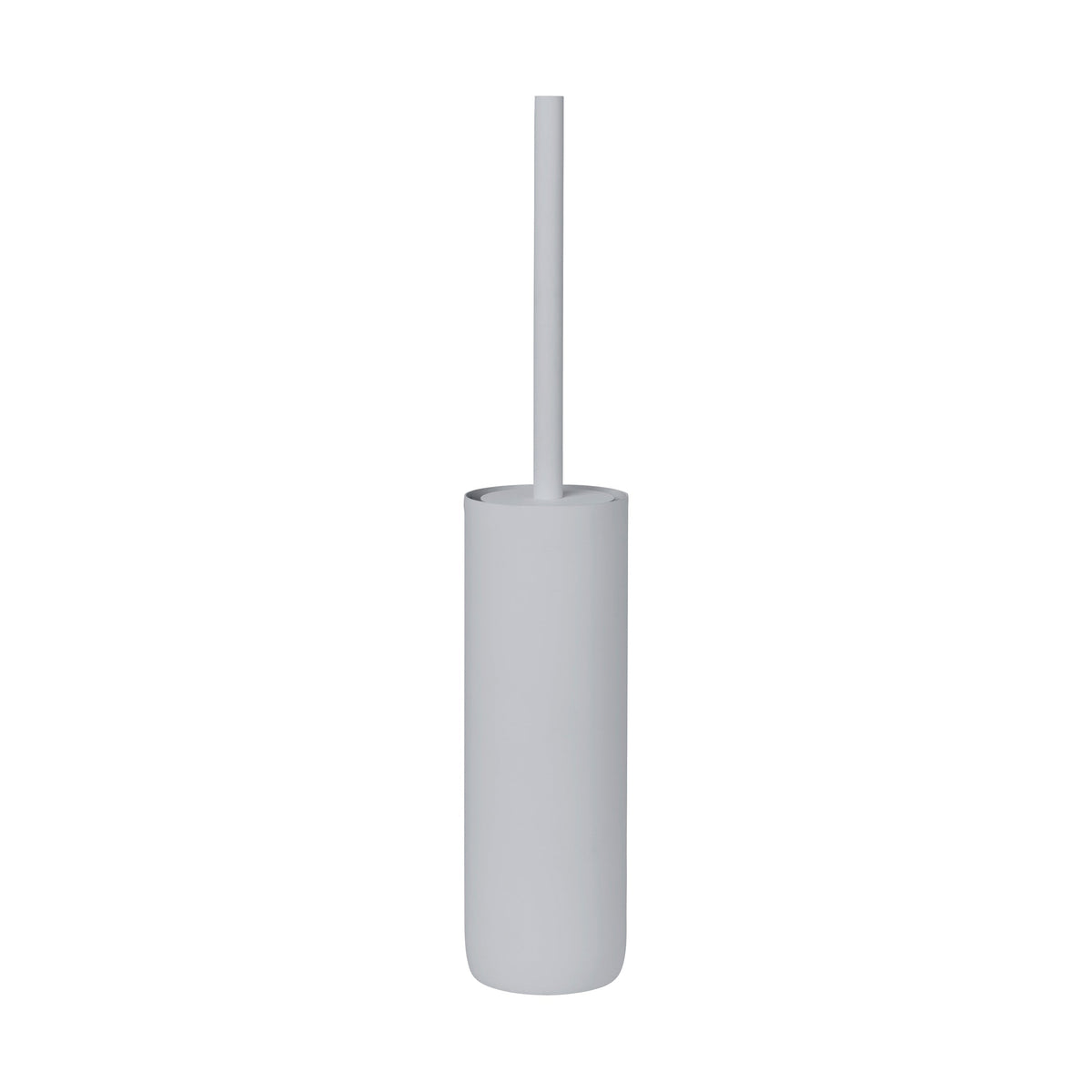 Toilet Brush Metal – Titanium-Coated Finish with Non-Slip Base
