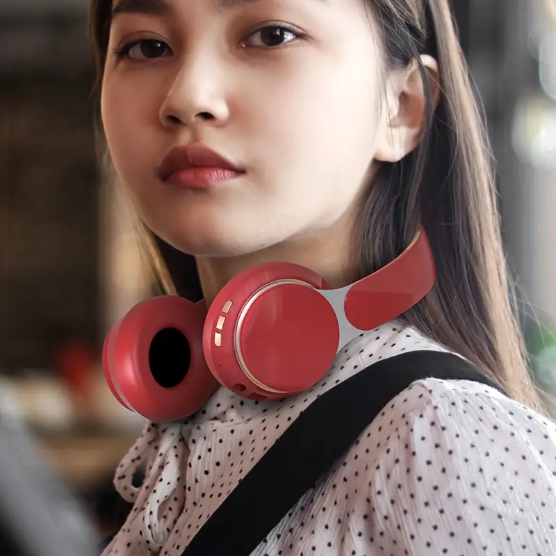 Wireless Bluetooth Headphones – Comfortable Over-Ear Design with Clear Stereo Sound & Long Battery Life