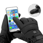 HeatGuard Waterproof Heated Gloves with Fast Warming, Touchscreen Control and Outdoor Comfort
