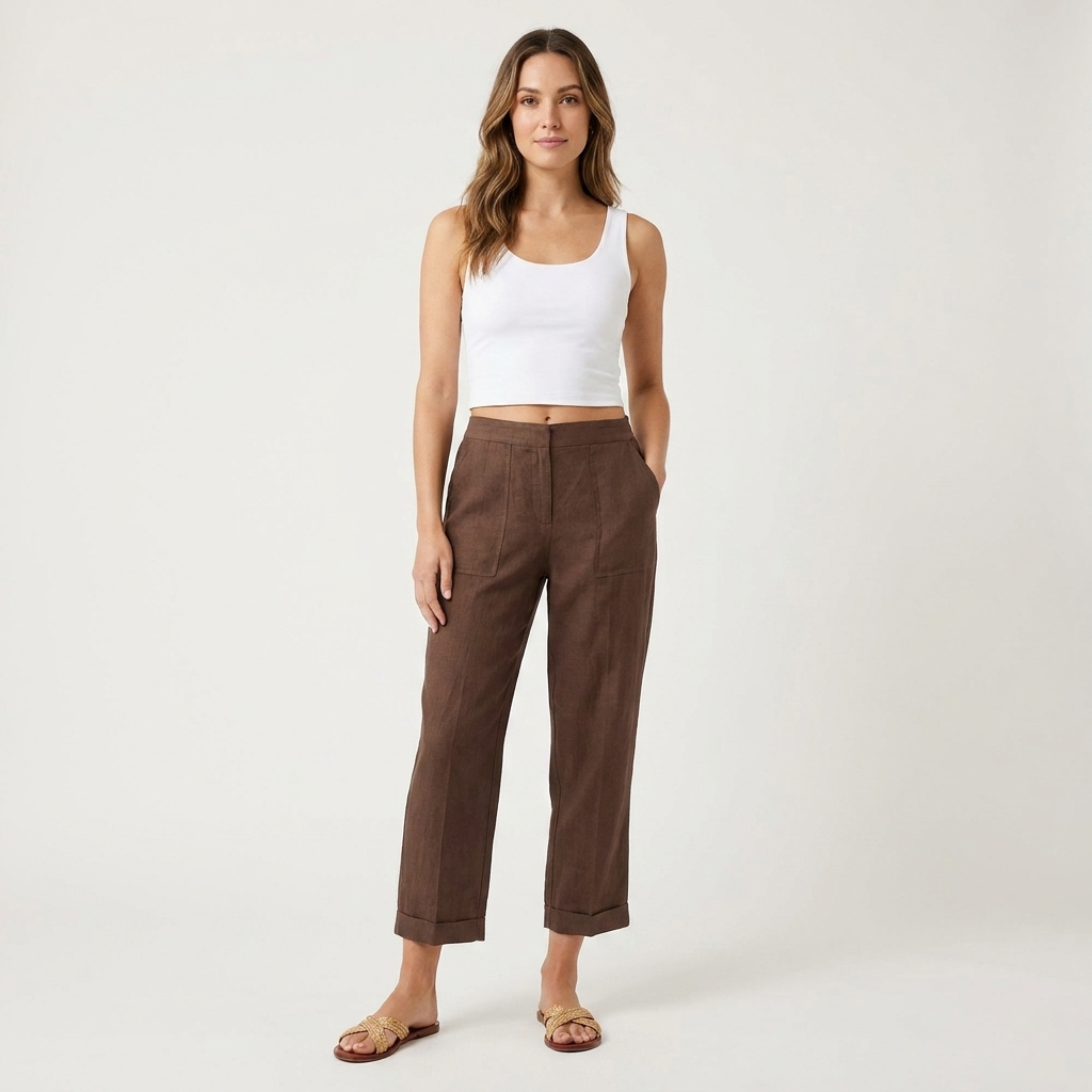 Women’s Relaxed Airy Pants | Lightweight Fabric, Elastic Waist & Summer Fit