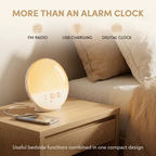 Wake-uplicht wekker – zonsopgang, dubbel alarm en FM-radio VestraGear