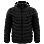 Verwarmde pufferjas heren – capuchon en meerdere warmtezones VestraGear