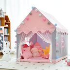 Princess Play Tent – Foldable Indoor & Outdoor Tent with UV Protection and Carry Bag